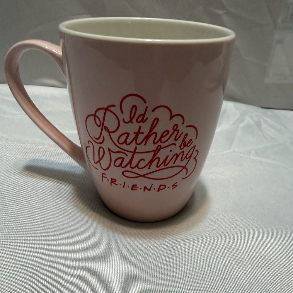 Pink Mug with F.R.I.E.N.D.S Quote